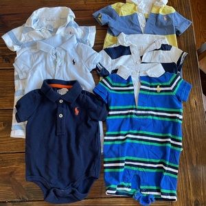 Polo onesies 9 months